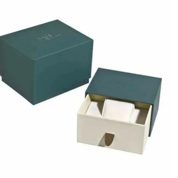 BRAND NEW BALL Watch Box w/ Display Pillow Green - Picture 2 of 3